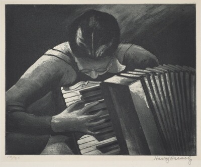 Untitled (Accordian Player)