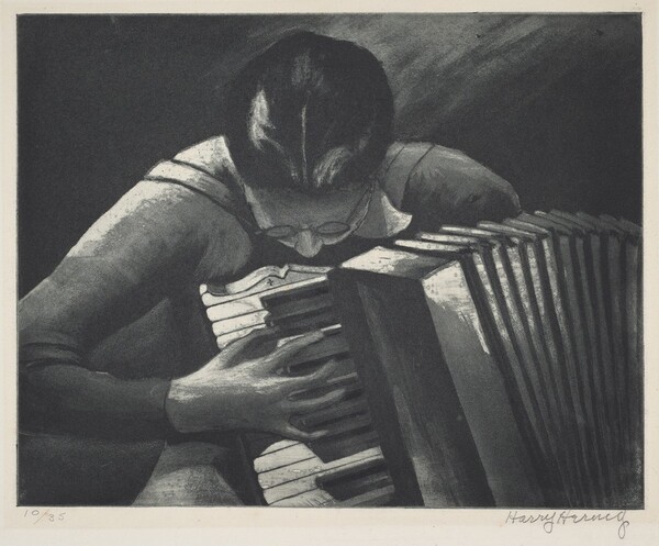 Untitled (Accordian Player)