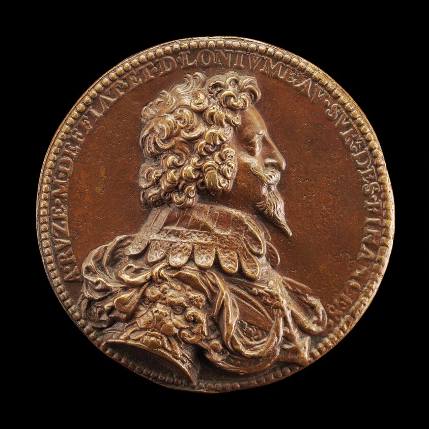 Antoine Coëffier, called Antoine Ruzé, 1581-1632, Baron Longjumeau 1621 and Marquess of Effiat 1624 [obverse]