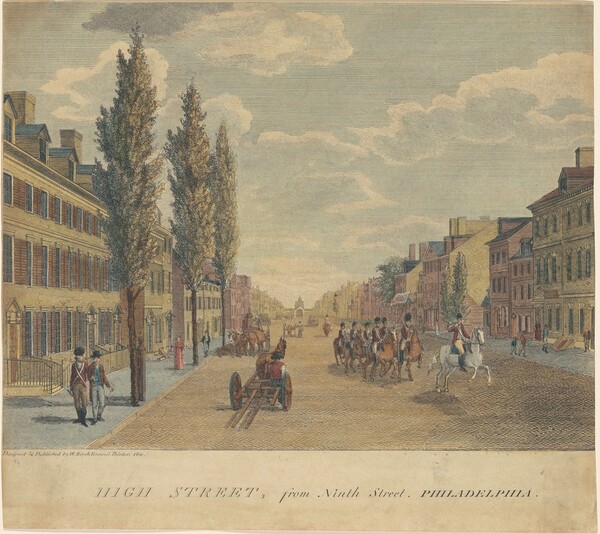 High Street, from Ninth Street, Philadelphia