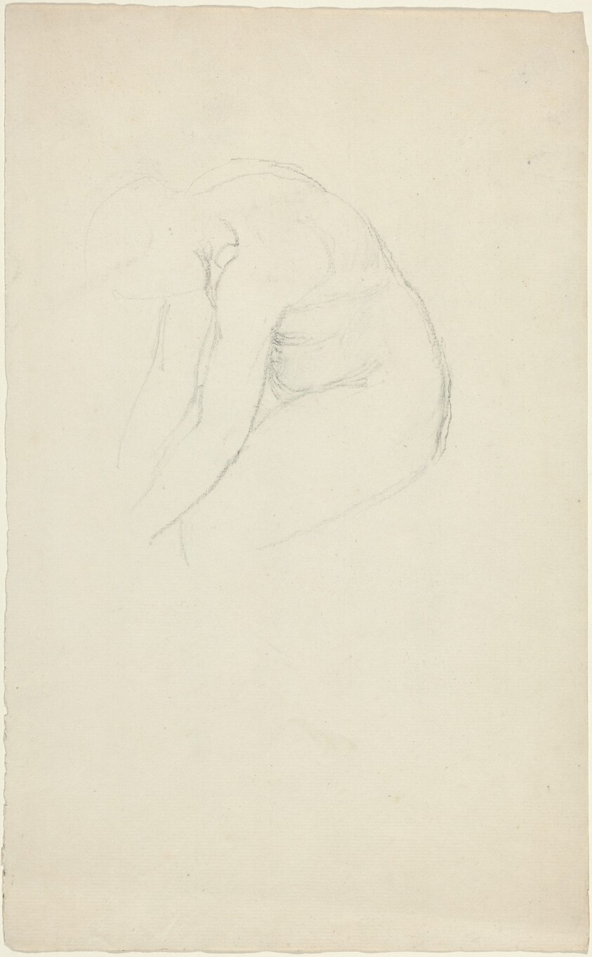 Seated Figure Bending Forward