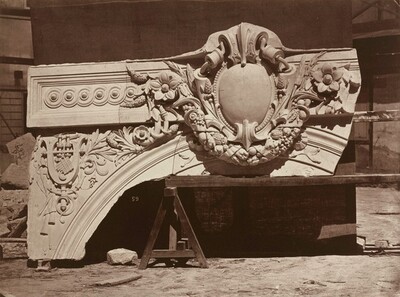Ornamental Sculpture from the Paris Opera House (Arch Detail)