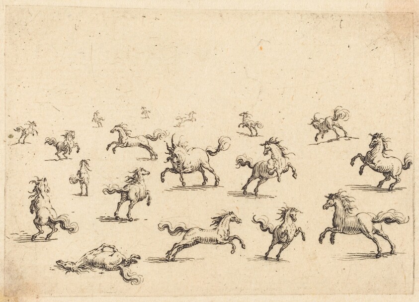 Horses Running