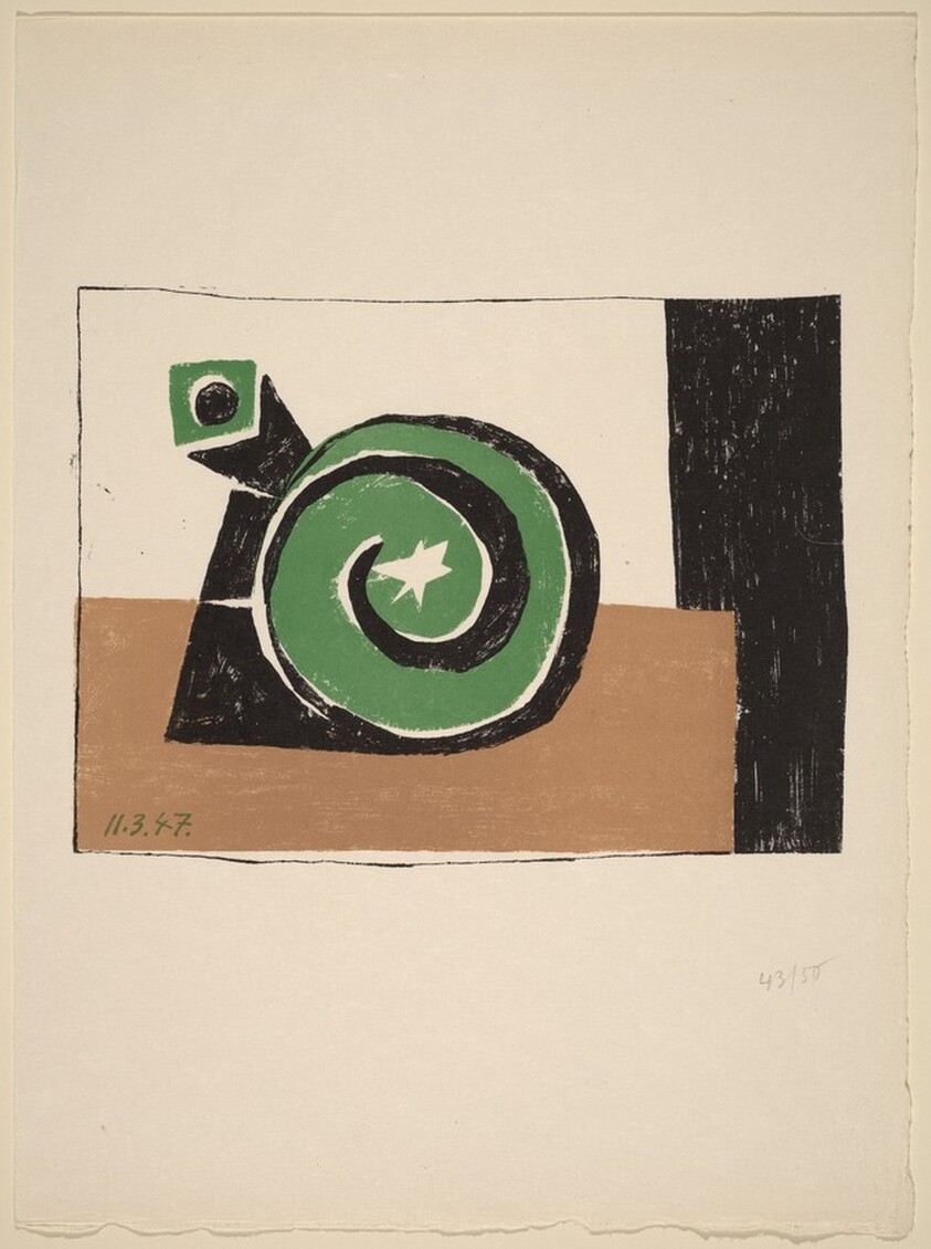 Composition en trois couleurs (Composition in Three Colors)