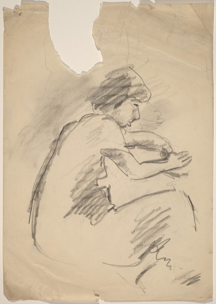 Seated Female Facing Right