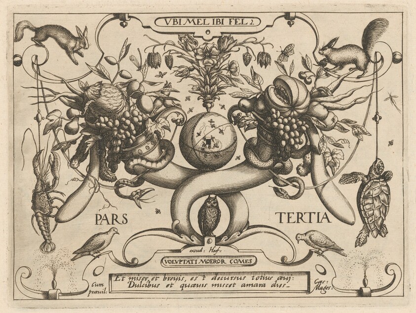 Archetypa studiaque patris Georgii Hoefnagelii [Part 3, Plate 1]