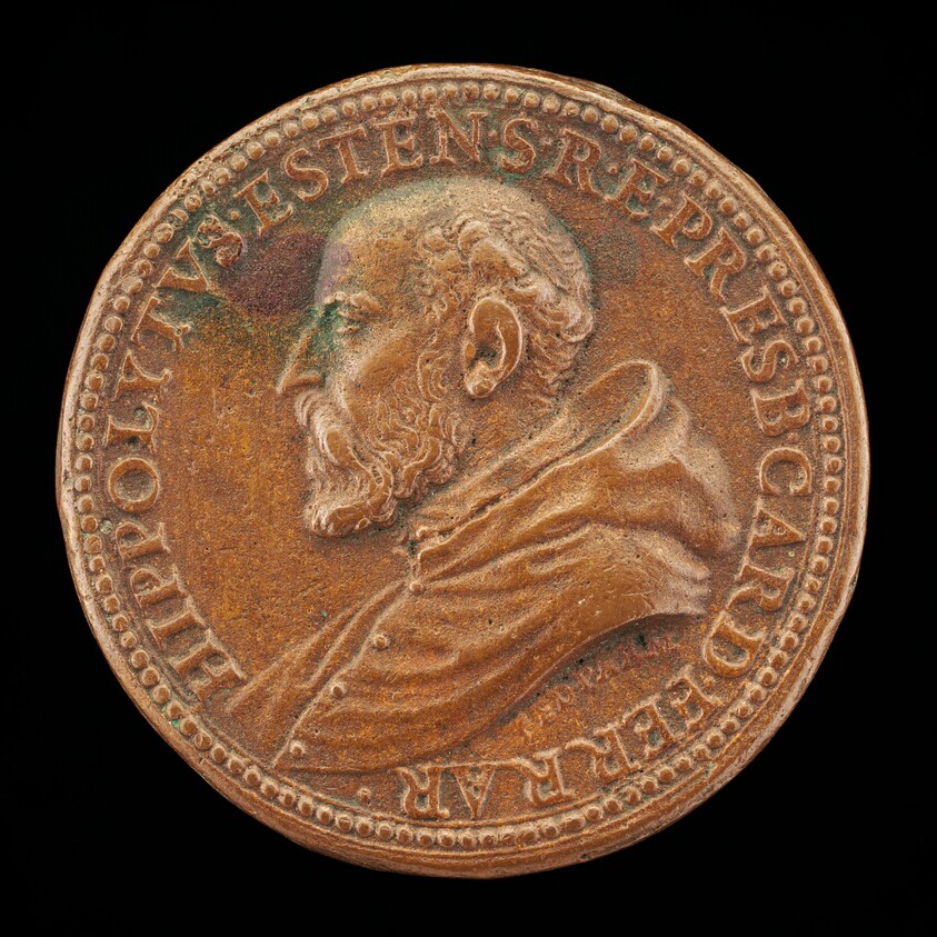 Ippolito II d'Este, 1509-1572, Son of Alfonso I d'Este, Cardinal 1538