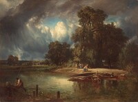 The Approaching Storm, Constant Troyon, 1849