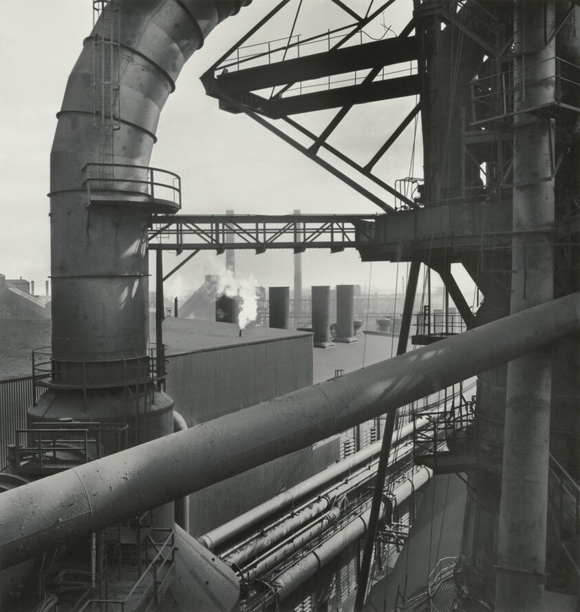 IS 1141, Inland Steel Company, Detail of Blast Furnace Downcomer, Indiana Harbor Works, East Chicago, Indiana