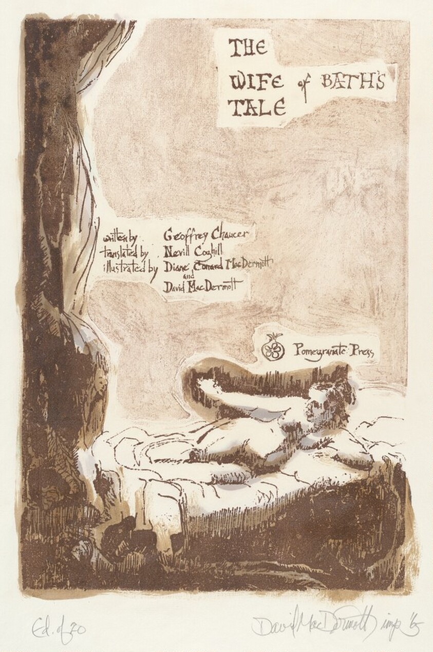 Title Page for The Wife of Bath's Tale