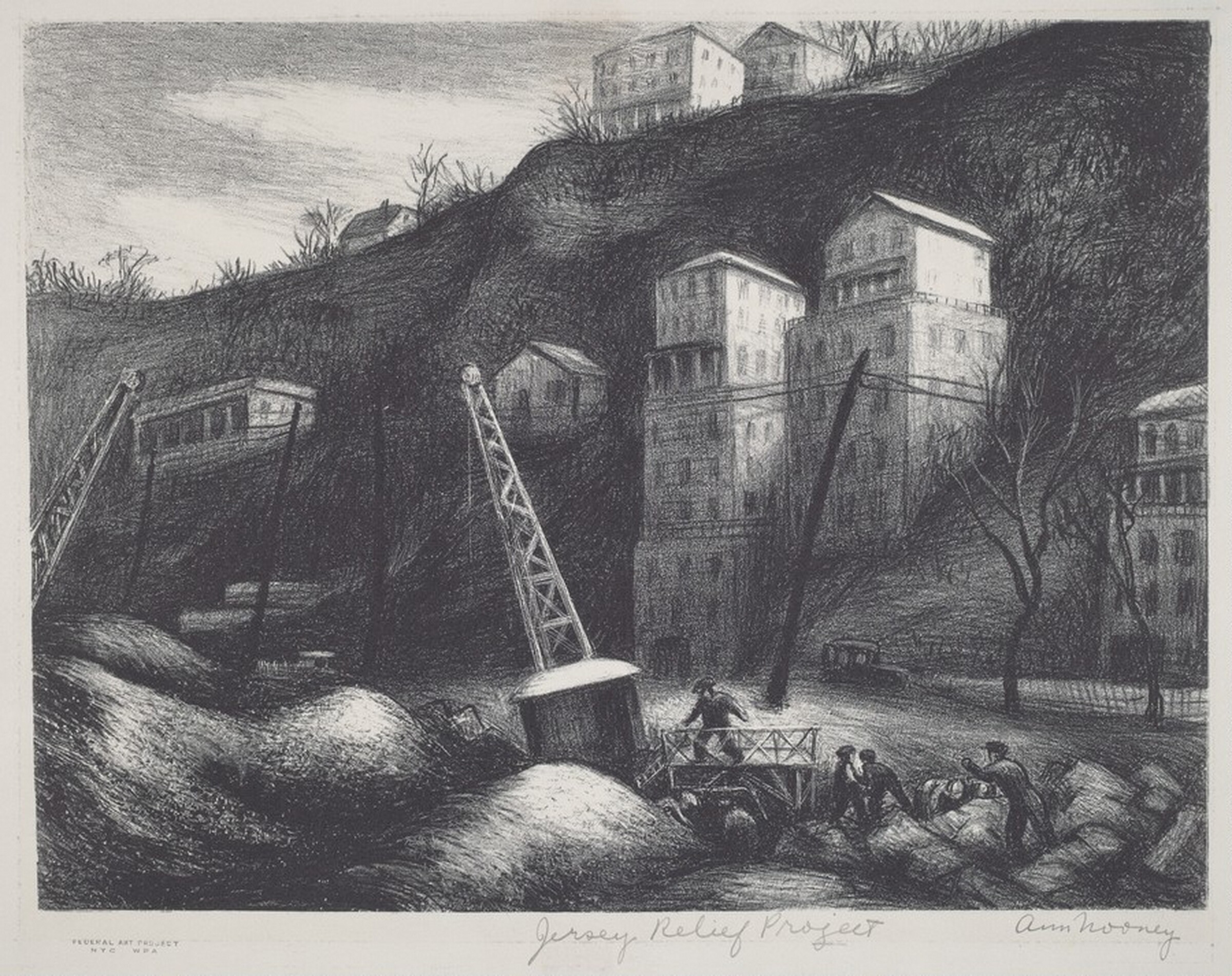 Jersey Relief Project, Ann Nooney, c. 1935-1943
