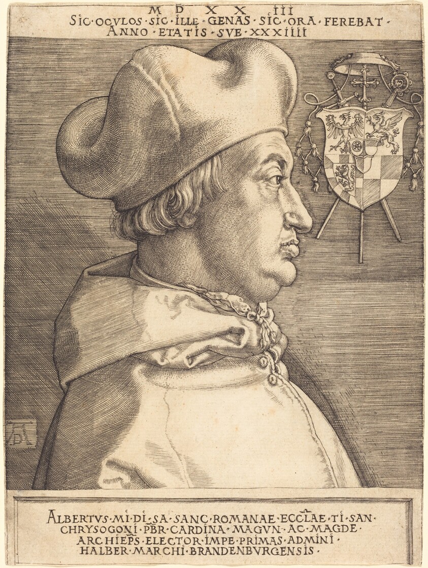 Cardinal Albrecht of Brandenburg ("Large Cardinal")