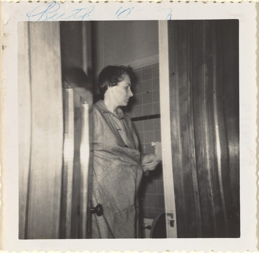 "Ruth Nelson, April 1957"
