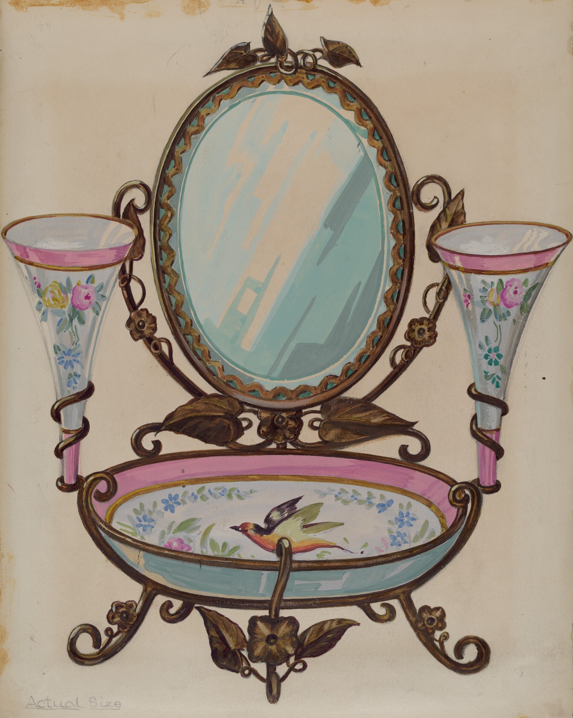 Ladies Toilet Set, William Vergani, c. 1936