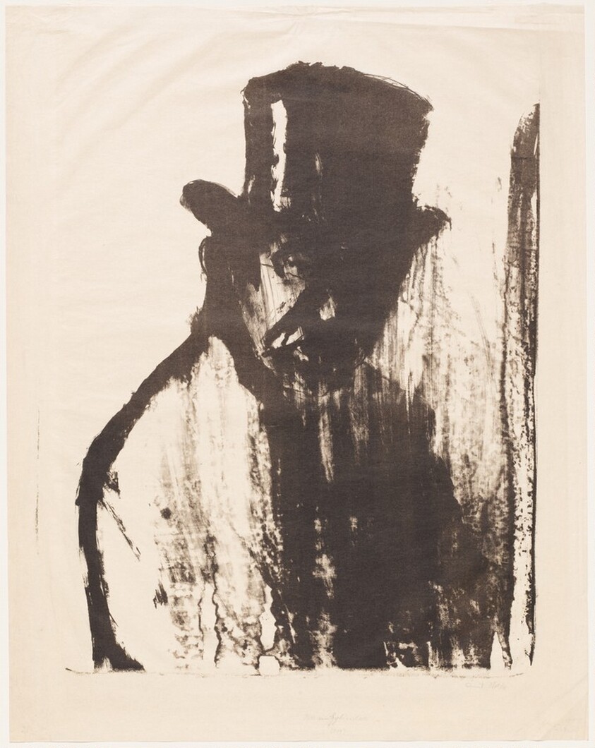 Gentleman in a Top Hat (Dr Gustav Schiefler)