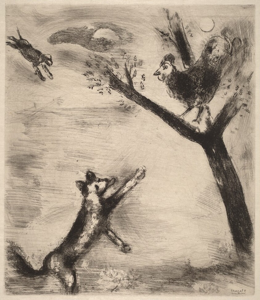 The Cock and the Fox