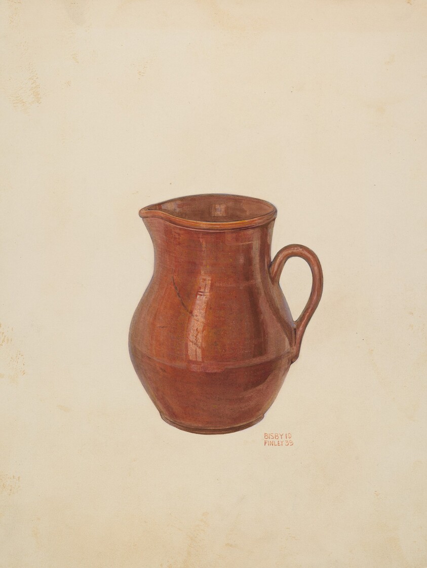 Pottery Pitcher