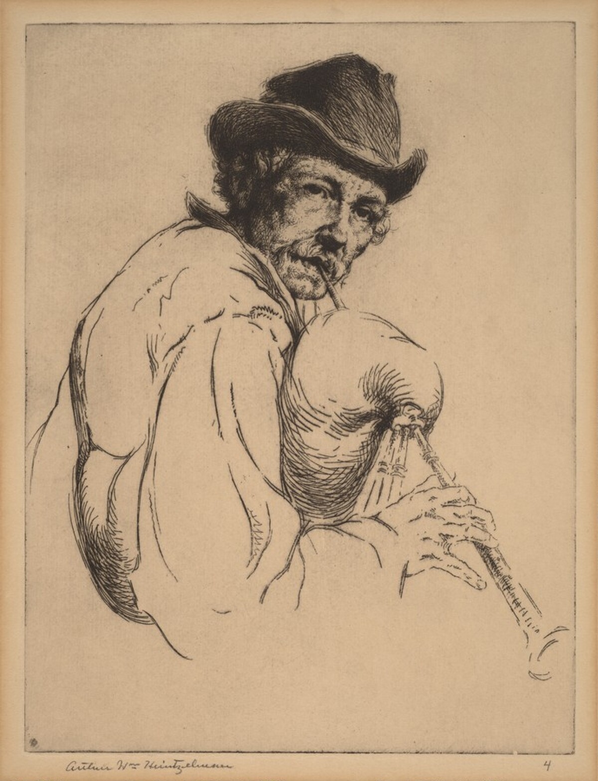 Strolling Musician of Gloucester