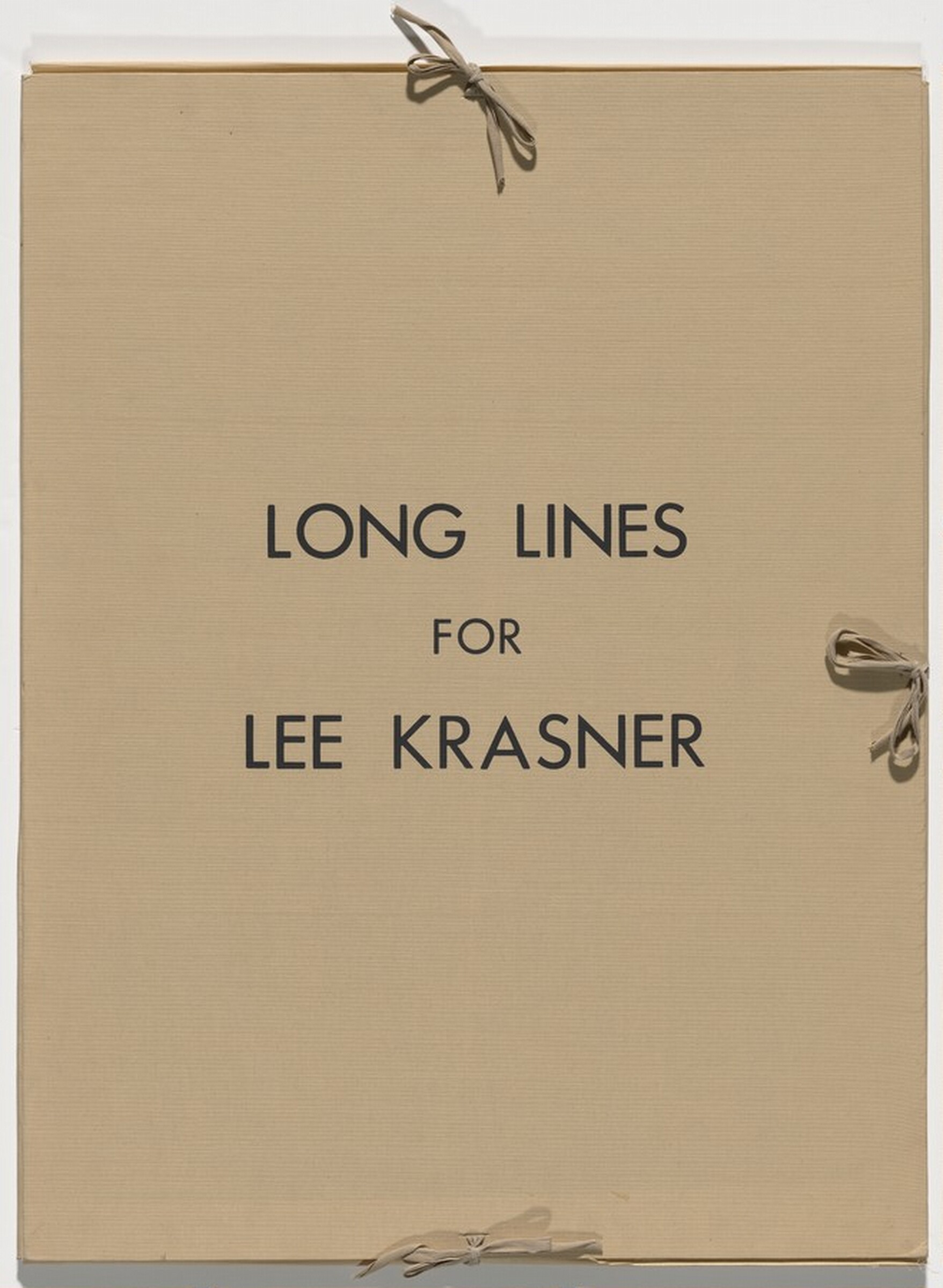 Long Lines for Lee Krasner, Lee Krasner, 1970