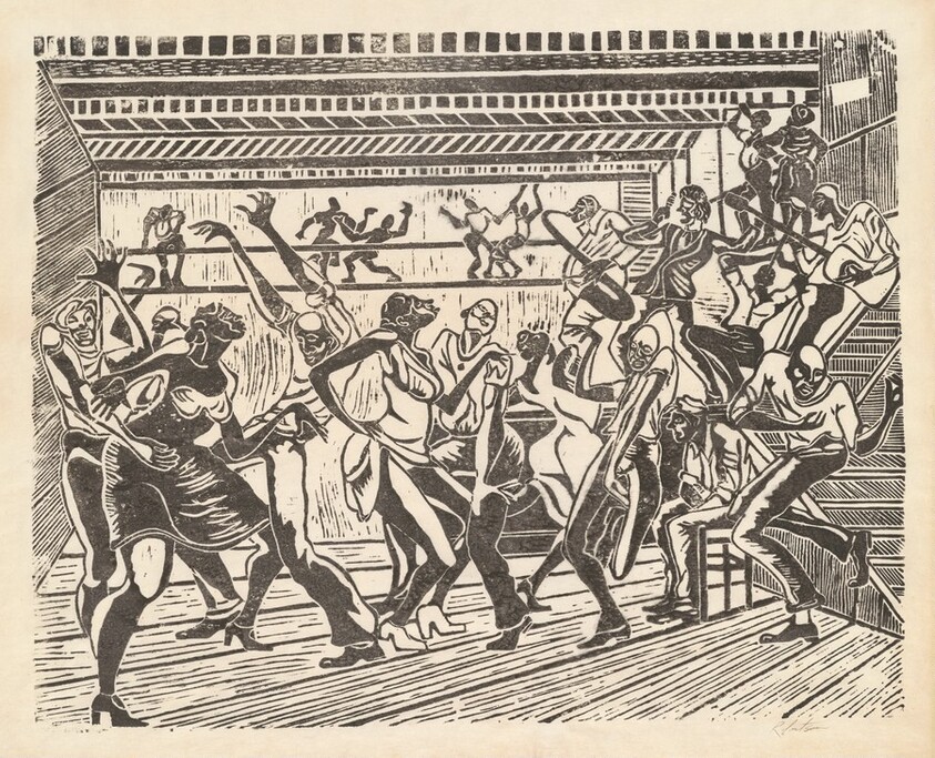 Untitled (Jitterbugging At Black Dance Hall)