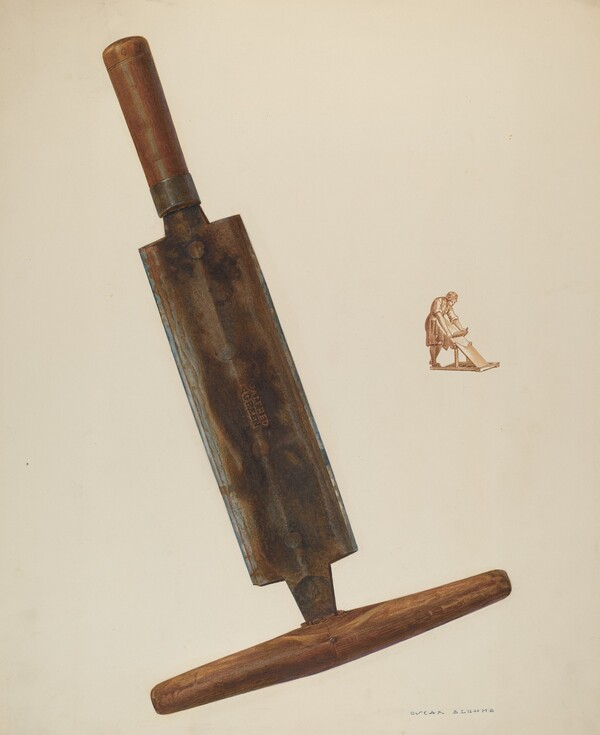 Currier's Shaving Knife