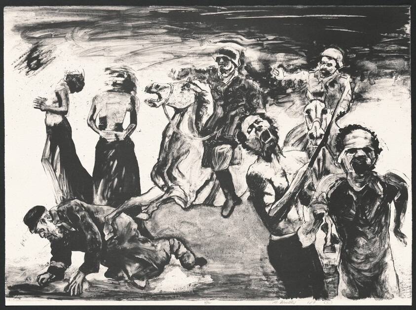 Roundup at Zamosc from The Holocaust