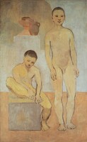 Two Youths, Pablo Picasso, 1906