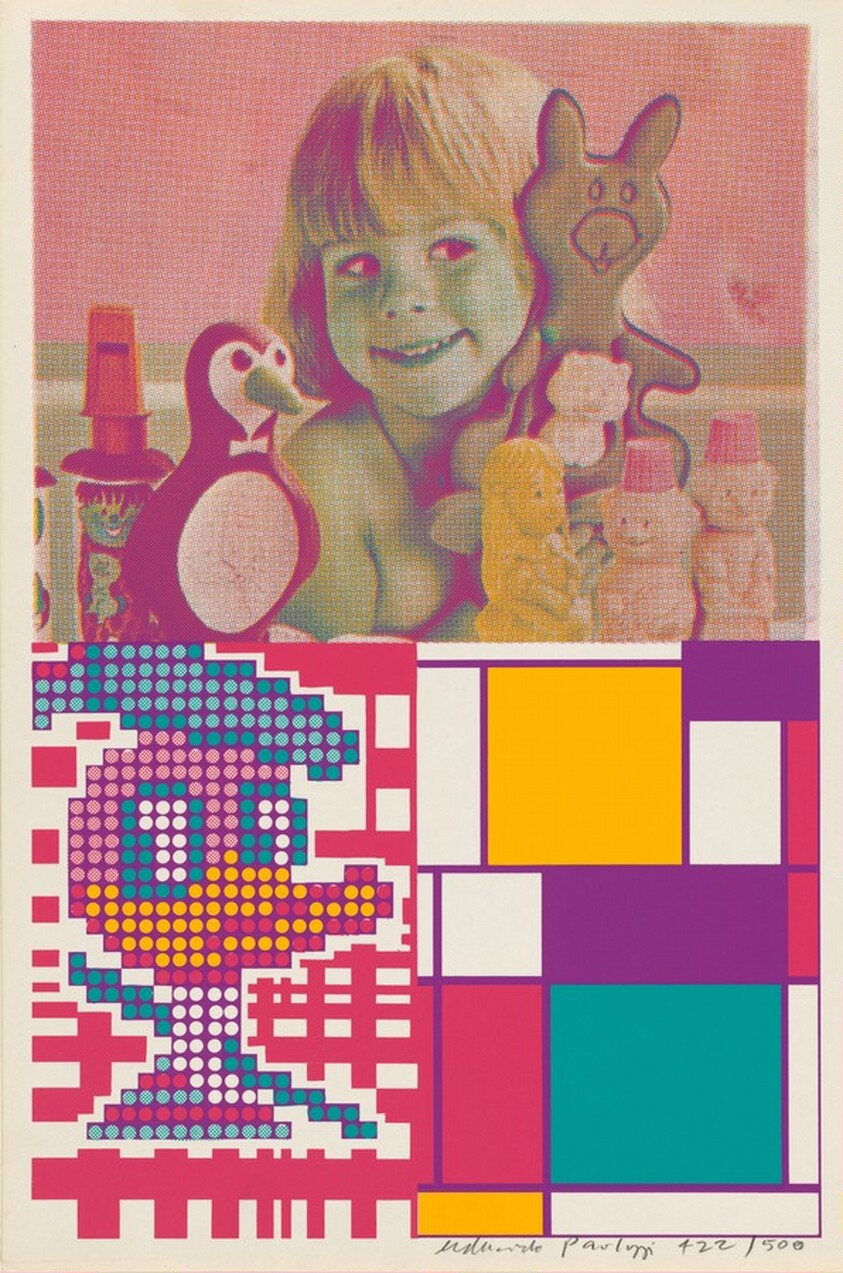 Donald Duck Meets Mondrian