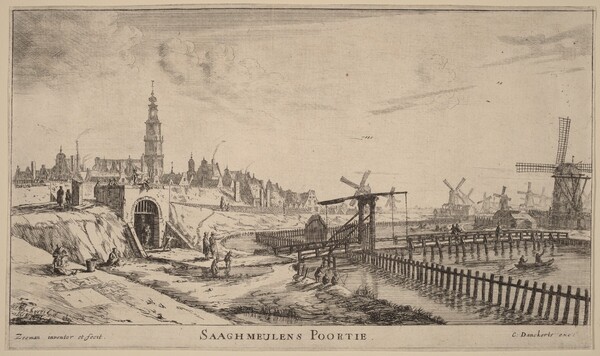 Zaagmolen Gate (Saaghmeulens Poortie)