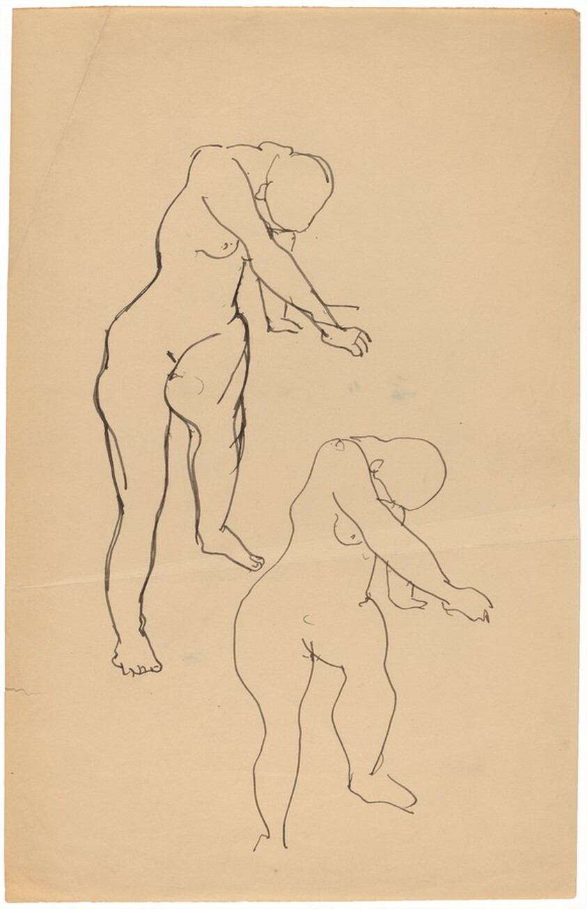 Studies of a Female Nude
