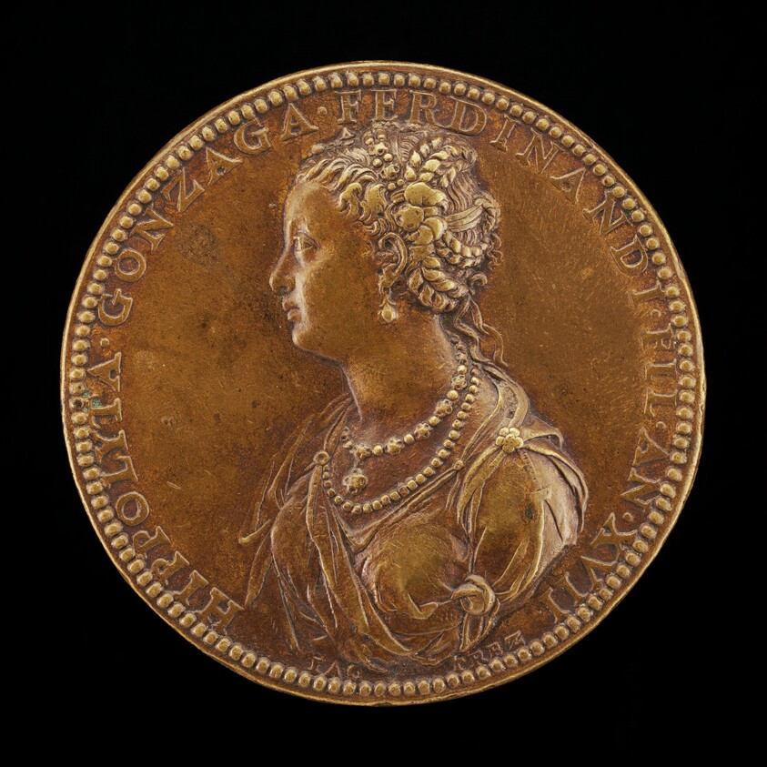 Ippolita Gonzaga, 1535-1563, Daughter of Ferdinando [obverse]