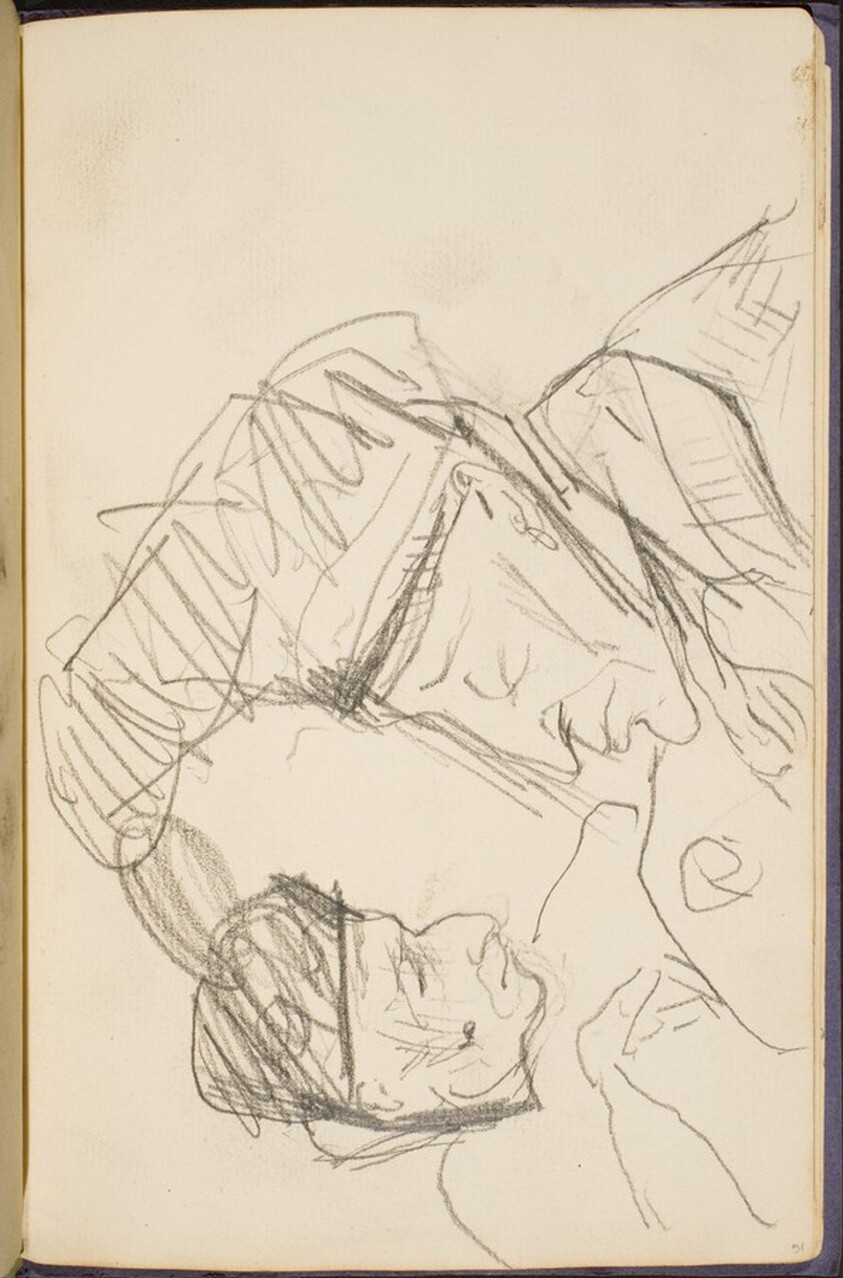 Zwei Figuren (Two Figures [p. 51]