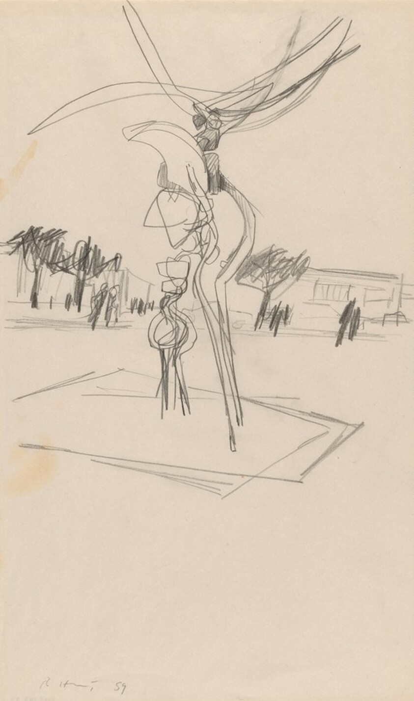 Study for "Organic Construction"