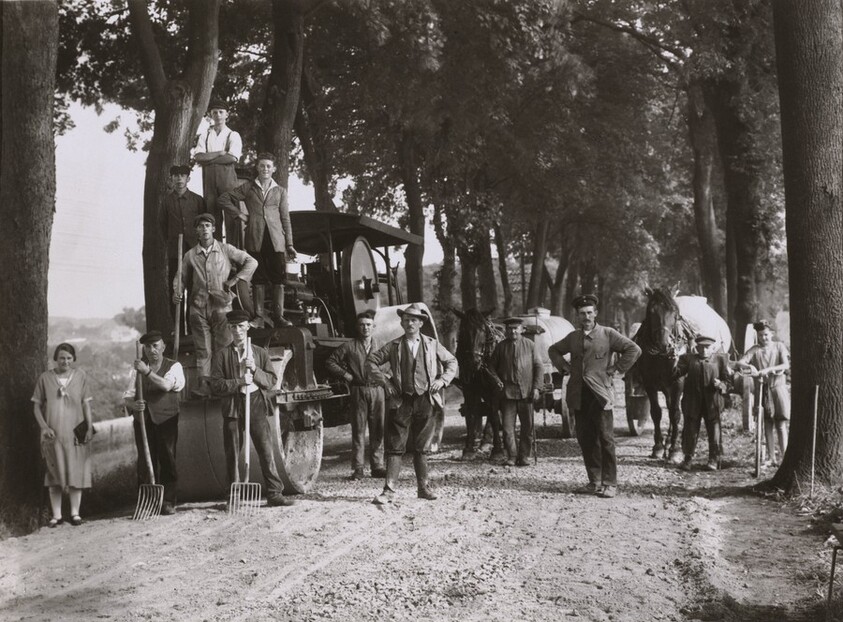 Road Construction Workers, Westerwald