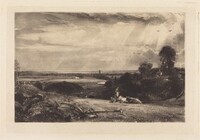 Summer Morning, David Lucas after John Constable, in or after 1830