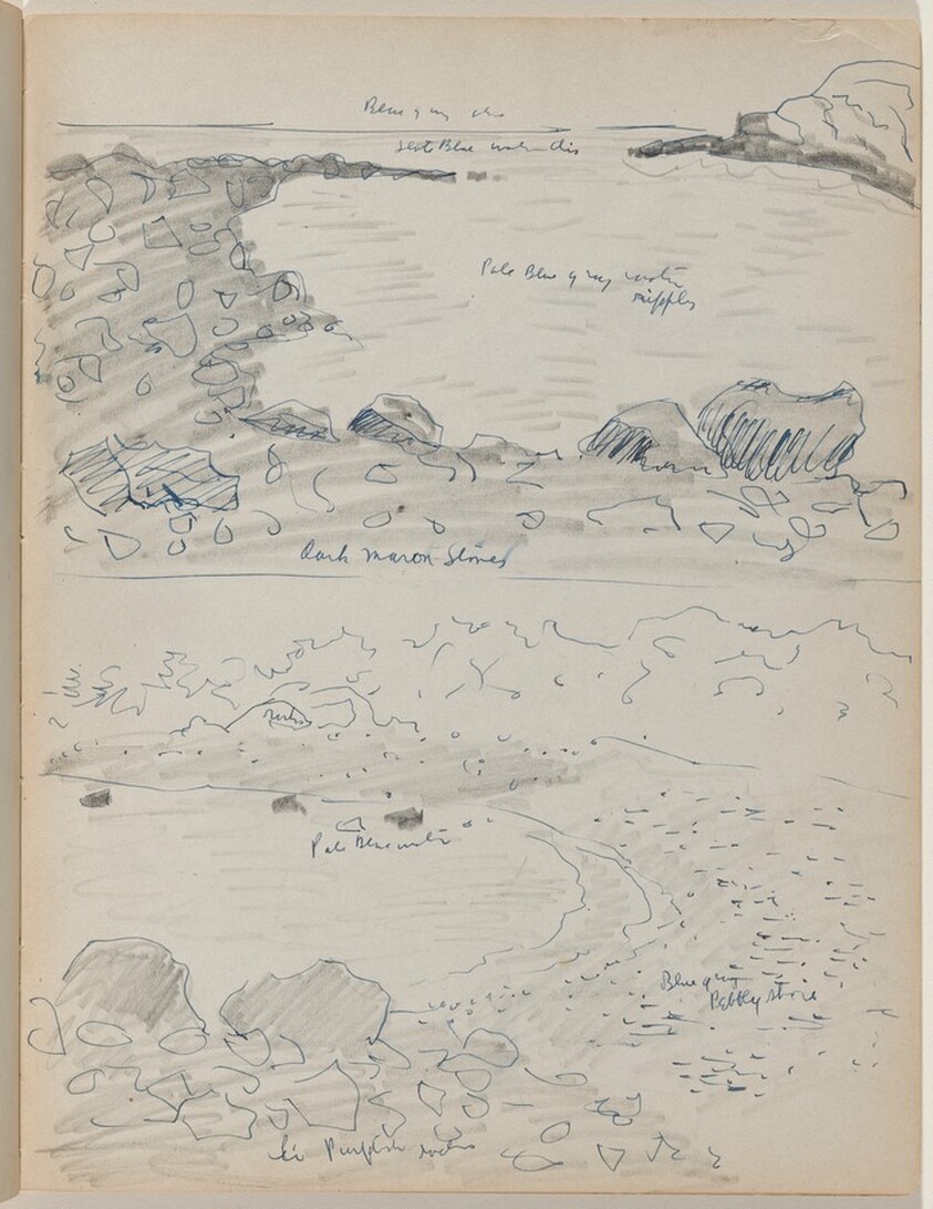 Two Studies of Rocky Shoreline