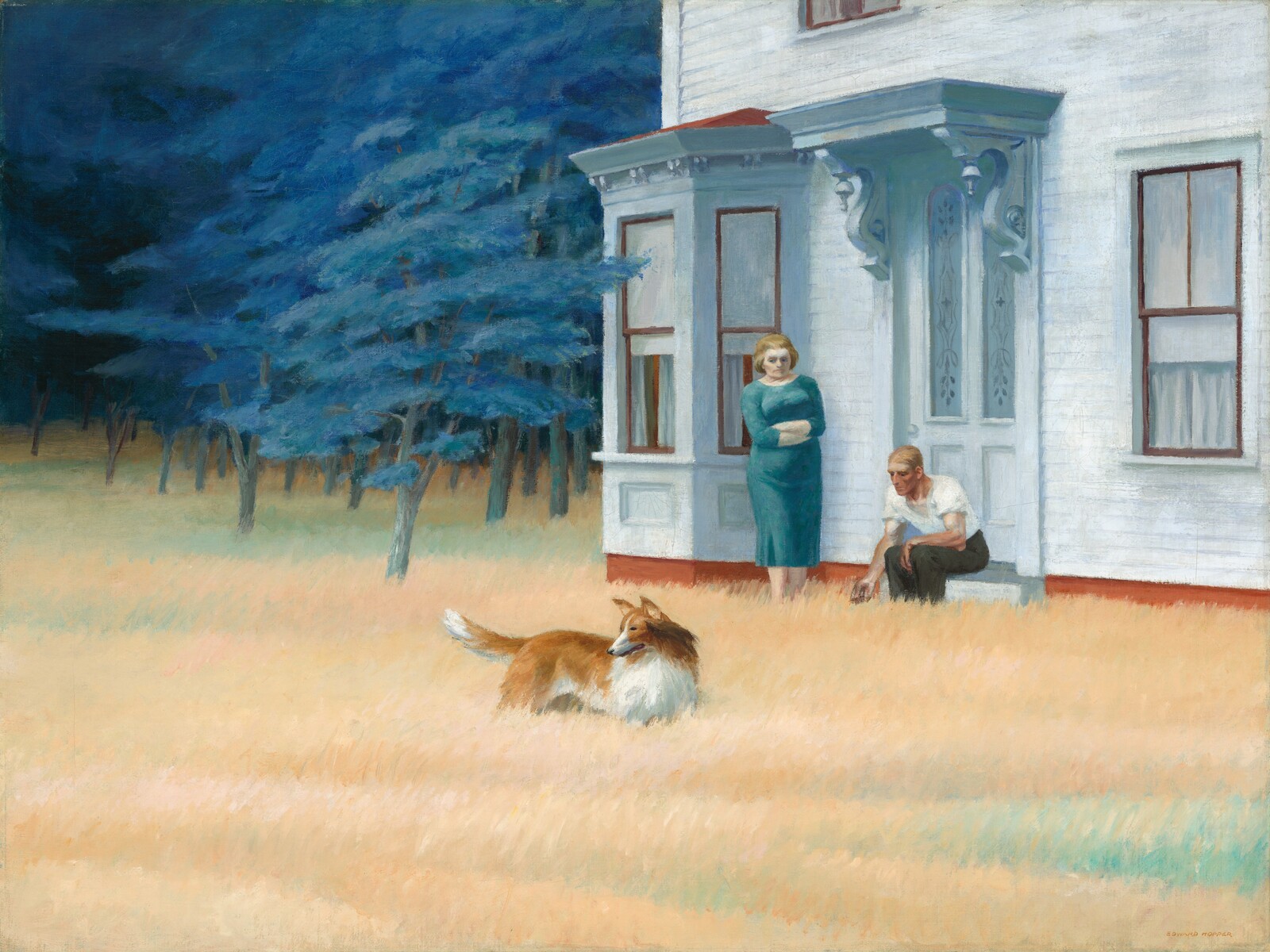 Cape Cod Evening, Edward Hopper, 1939
