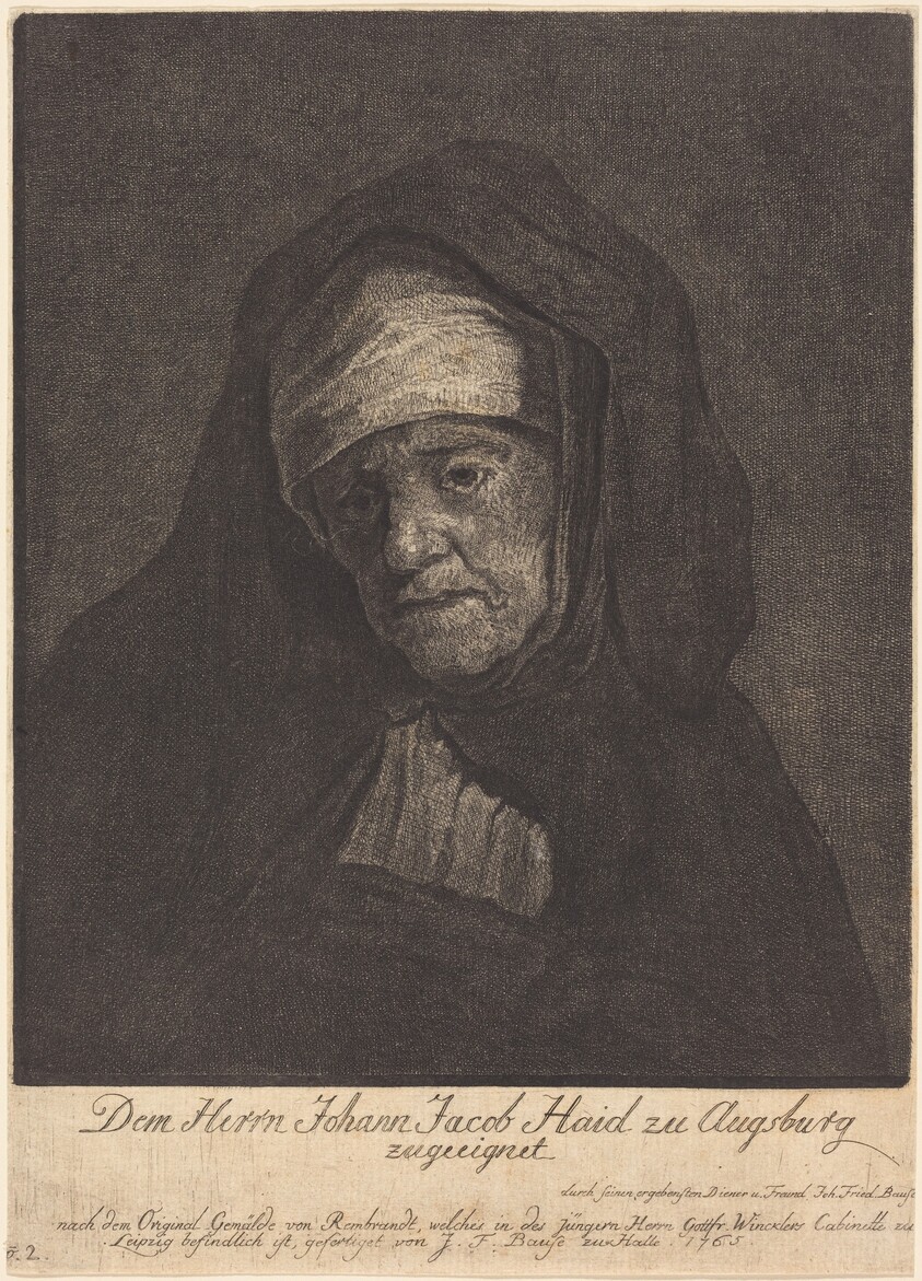 Head of an Aged Woman