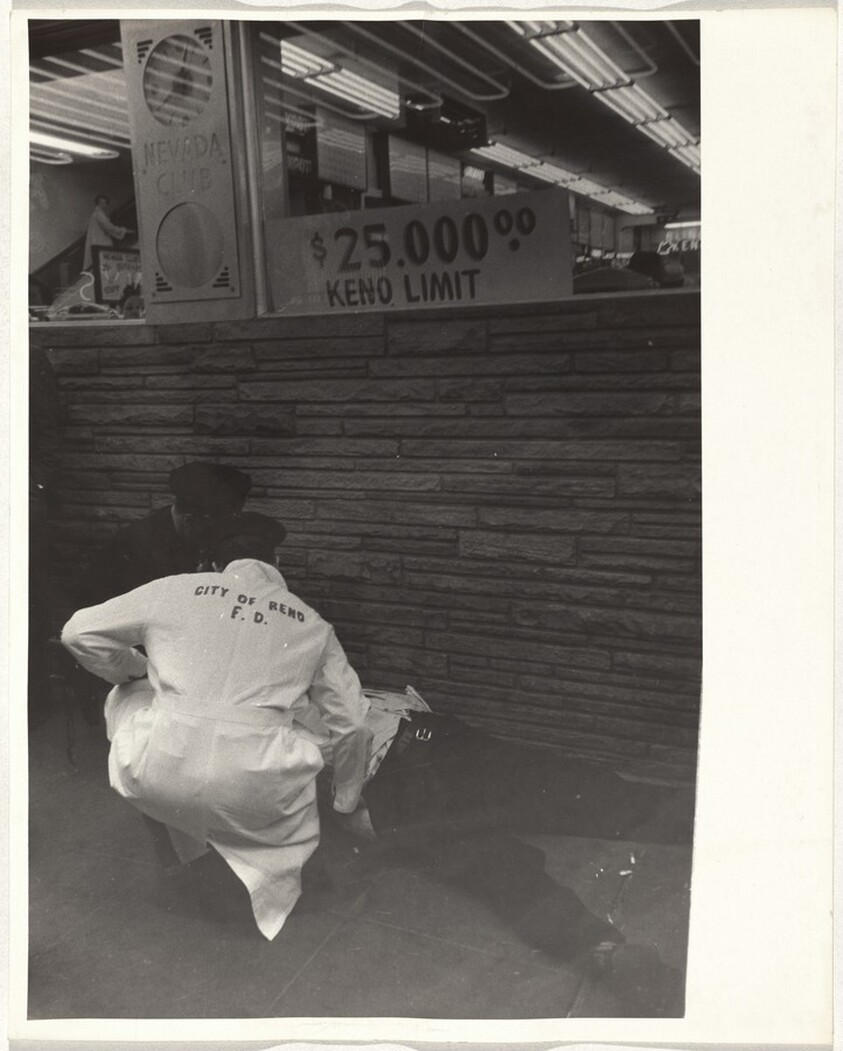 Paramedics with victim--Reno, Nevada