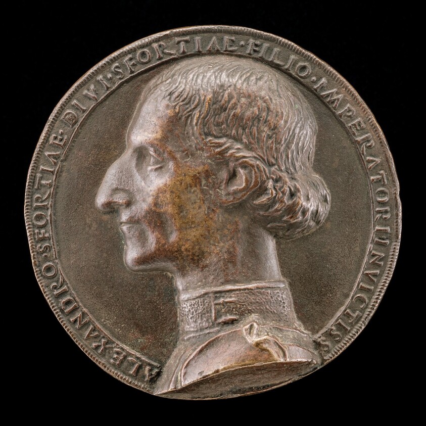 Alessandro Sforza, 1409-1468, Lord of Pesaro 1445 [reverse]