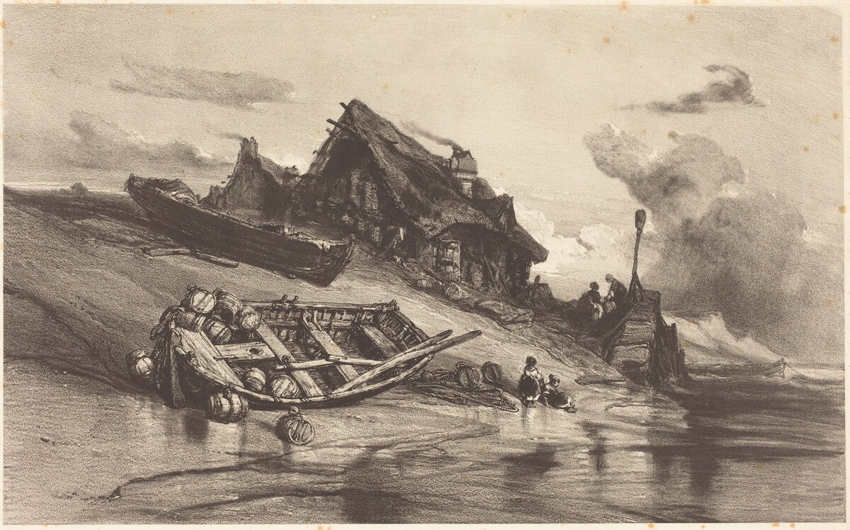 Chaumières de pêcheurs