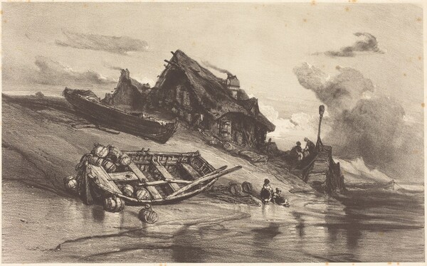 Chaumières de pêcheurs