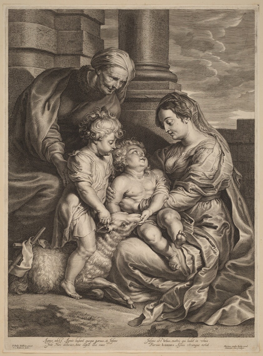 The Virgin and Child with Saint  Anne and Saint John