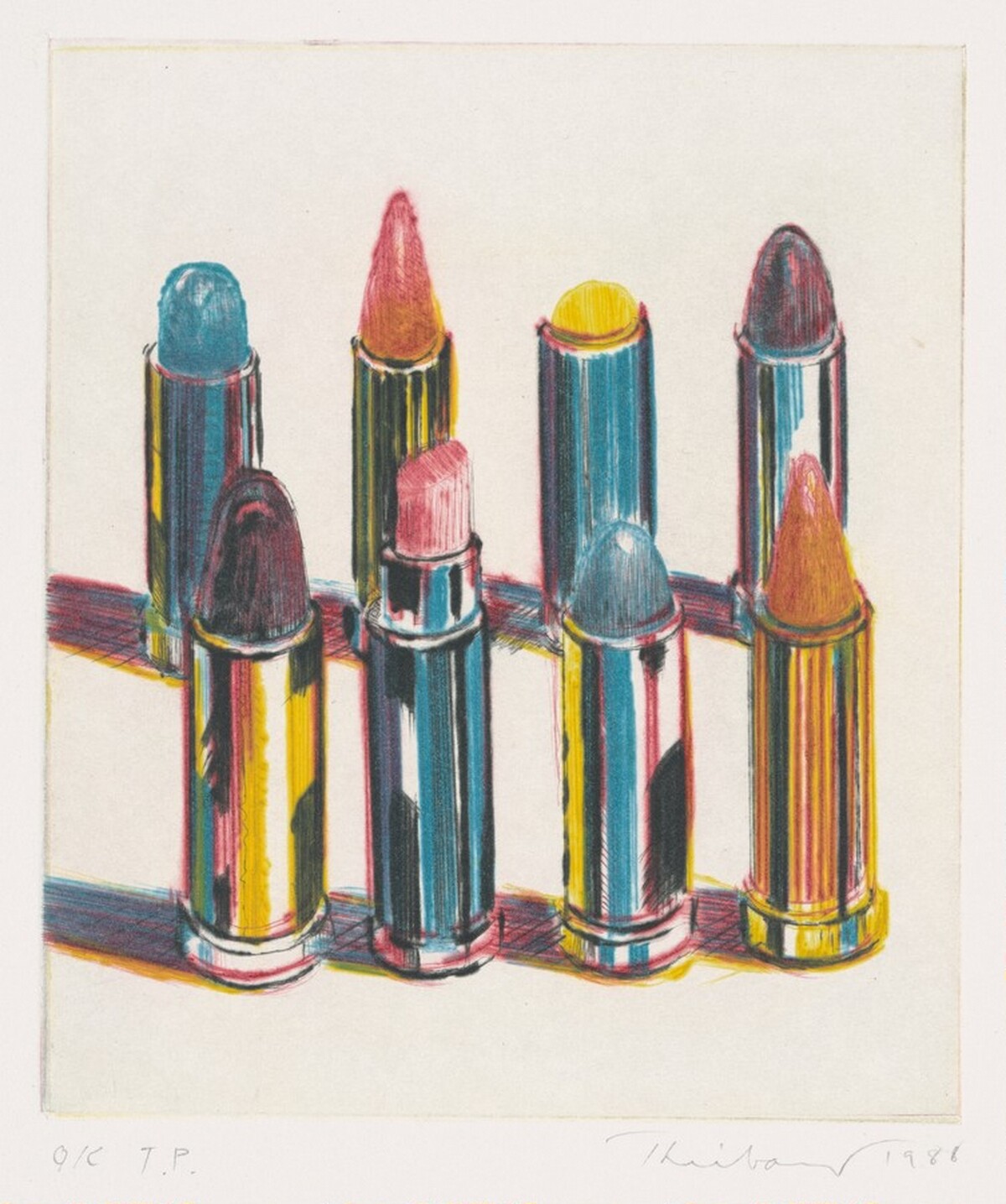 Eight Lipsticks