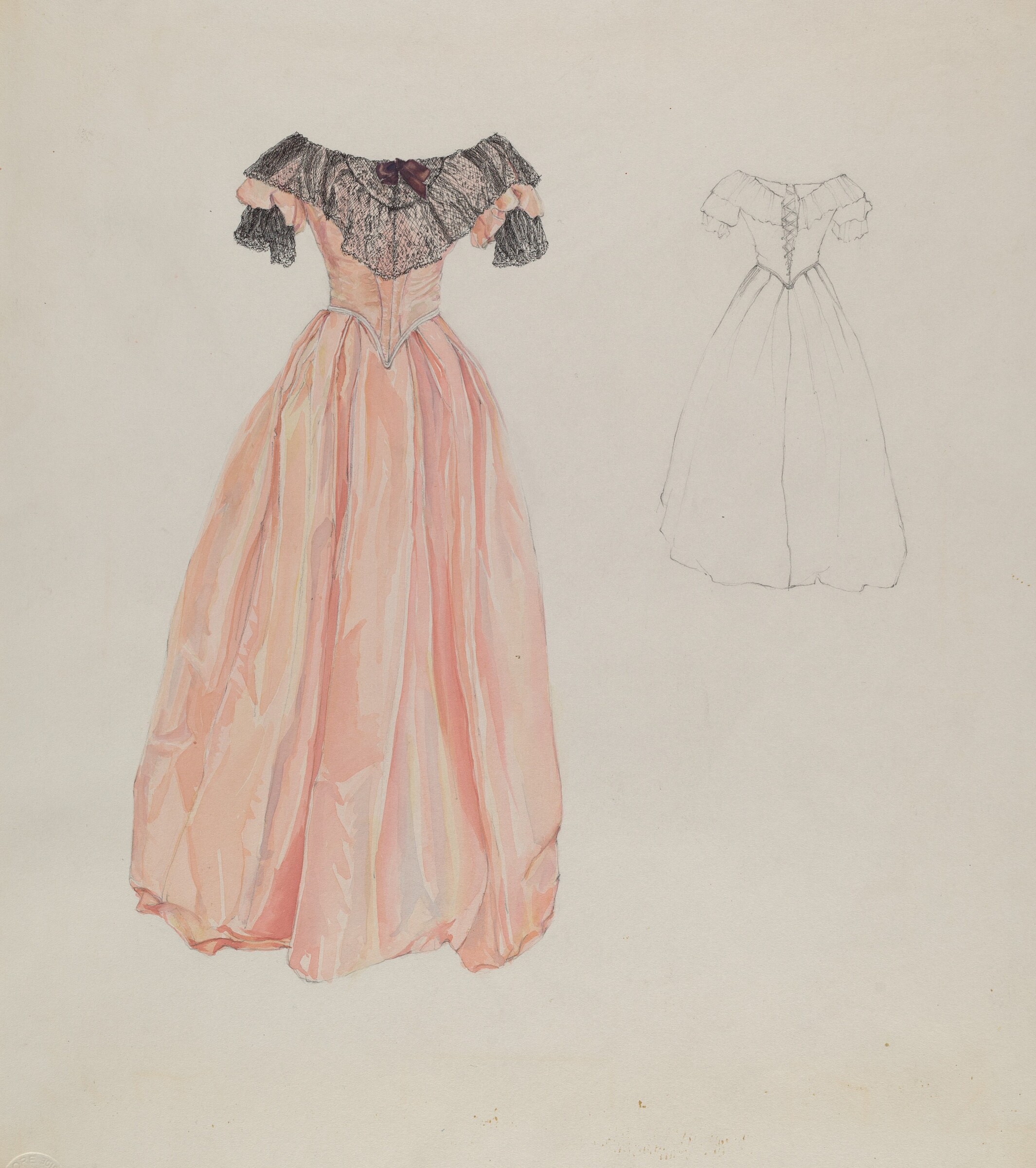 Dress, Aurelia Arbo, c. 1937