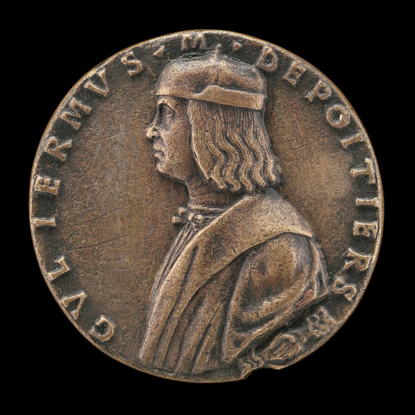 Guillaume de Poitiers, died 1503, Marquis de Cotrone [obverse]
