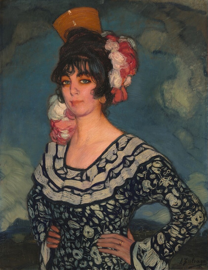 Woman in Andalusian Dress