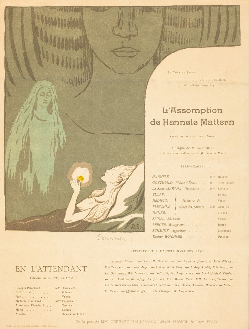 L'Assomption de Hannele Mattern; En l'attendant