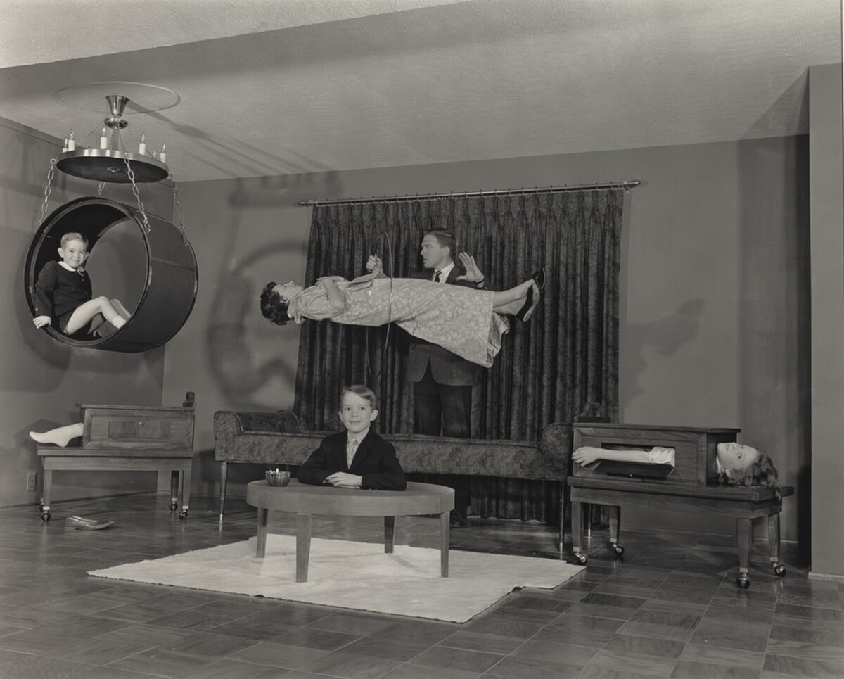Baron La Velle (Lawrence Jones) in His Home Theater, Louisville, Kentucky