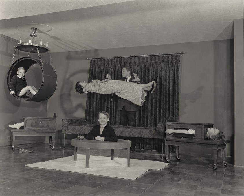 Baron La Velle (Lawrence Jones) in His Home Theater, Louisville, Kentucky